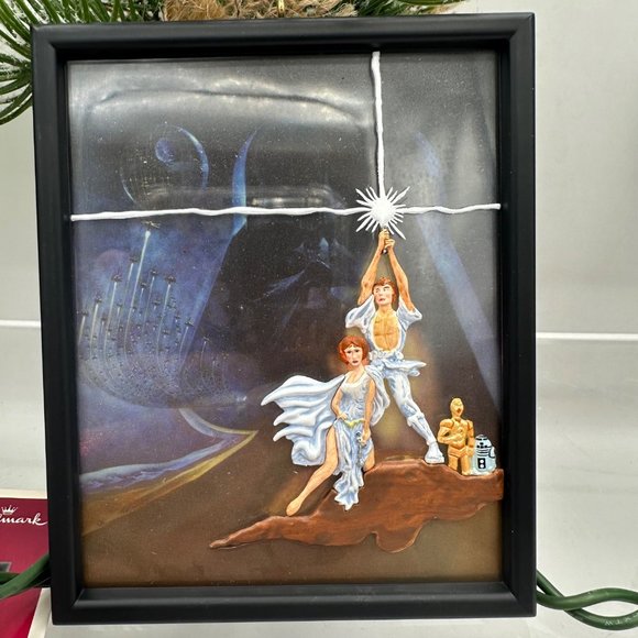 Hallmark Keepsake Ornament Star Wars A New Hope Theater One Sheet Christmas - Picture 8 of 13